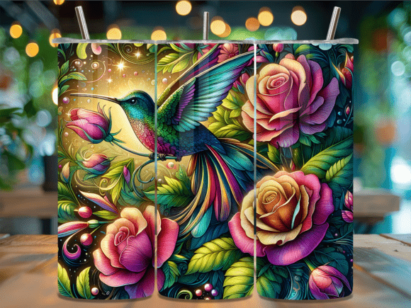Boho Garden Bird Valentine Tumbler Wrap Review for Digital Sellers