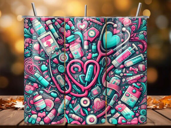 Doodle Stethoscope Nurse Tumbler Wrap Review for Real Projects
