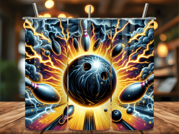 Electric Bowling Ball Fire Tumbler Wrap Review for Digital Sellers