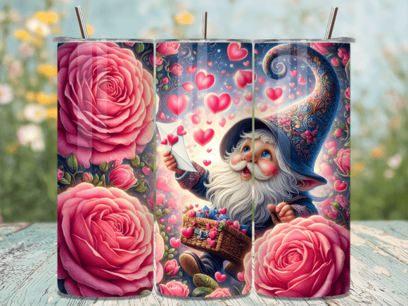 Pink Rose Gnome Valentine Tumbler Wrap Review for Real Projects